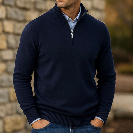 Men’s Premium Knit Quarter Zip – Pure Comfort. Pure Style.