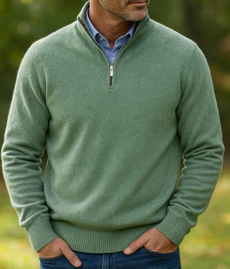 Men’s Premium Knit Quarter Zip – Pure Comfort. Pure Style.