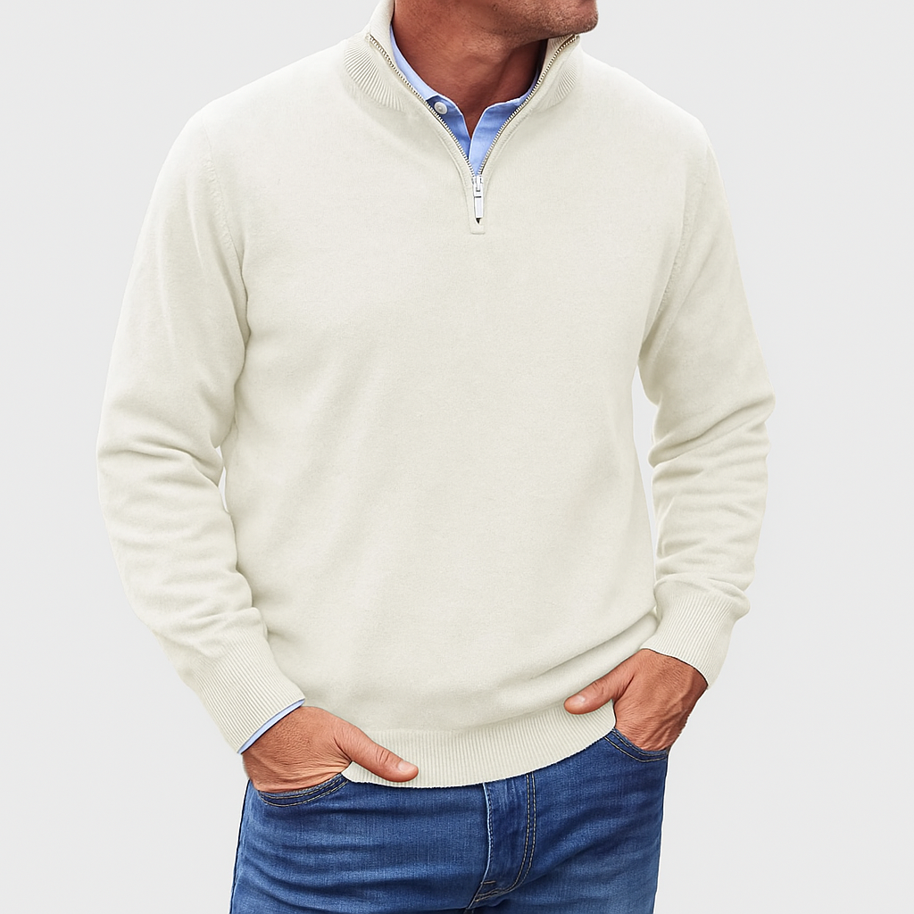 Men’s Premium Knit Quarter Zip – Pure Comfort. Pure Style.
