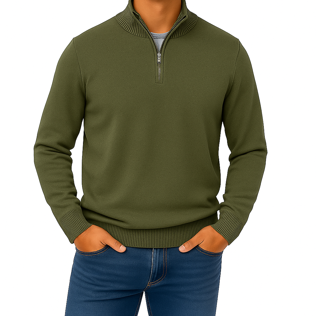 Men’s Premium Knit Quarter Zip – Pure Comfort. Pure Style.