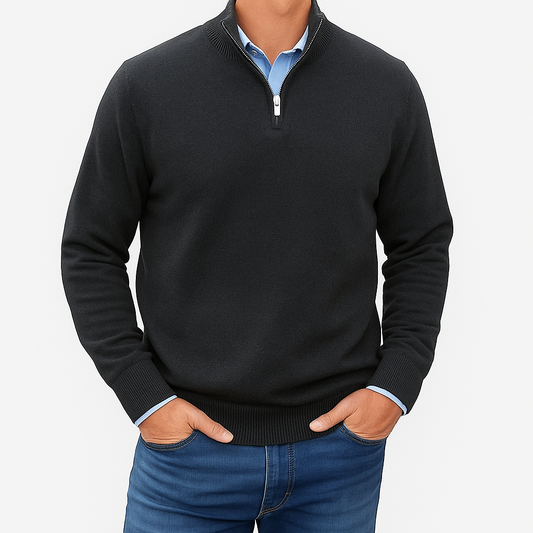 Men’s Premium Knit Quarter Zip – Pure Comfort. Pure Style.